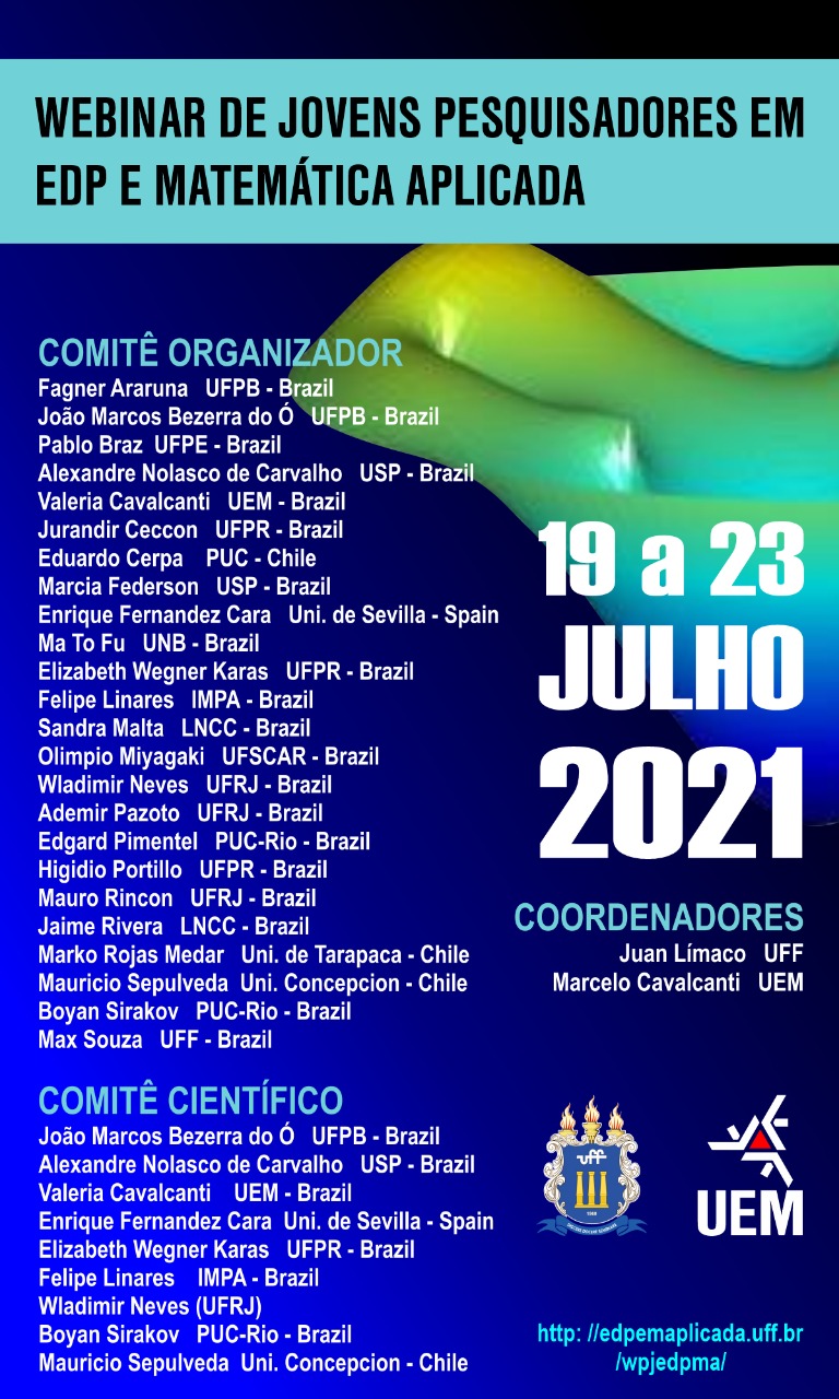 Cartaz comitê Webinar